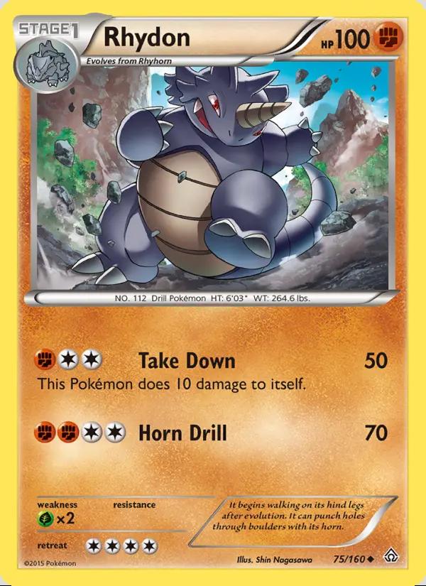 Image of Rhydon Primal Clash (PRC) #75
