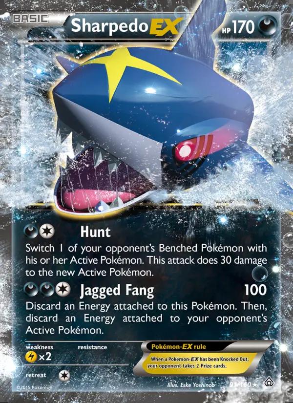 Image of Sharpedo-EX Primal Clash (PRC) #91