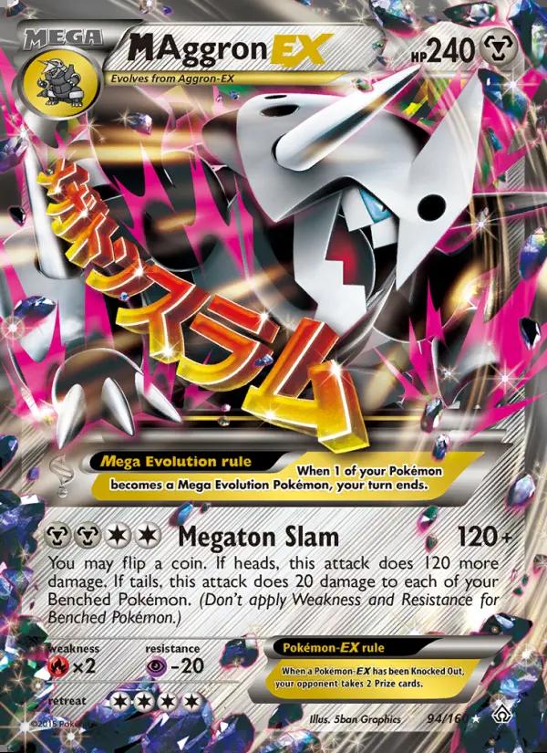 Image of M Aggron-EX Primal Clash (PRC) #94