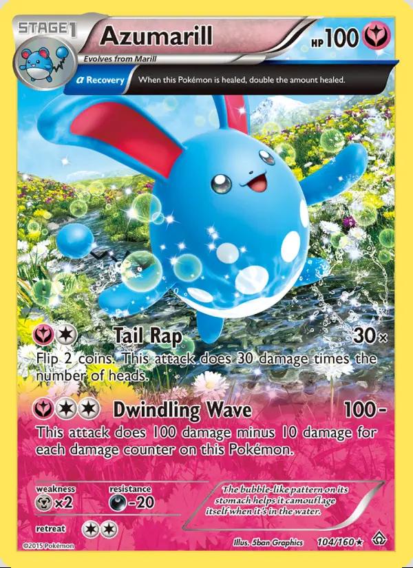 Azumarill Side Azumarill (104/160) – Side Shuffle Pty Ltd
