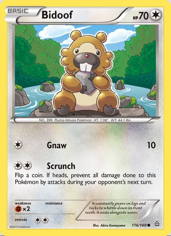 Image of Bidoof Primal Clash (PRC) #116