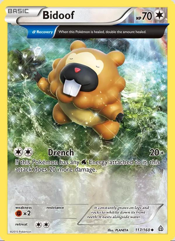Image of Bidoof Primal Clash (PRC) #117