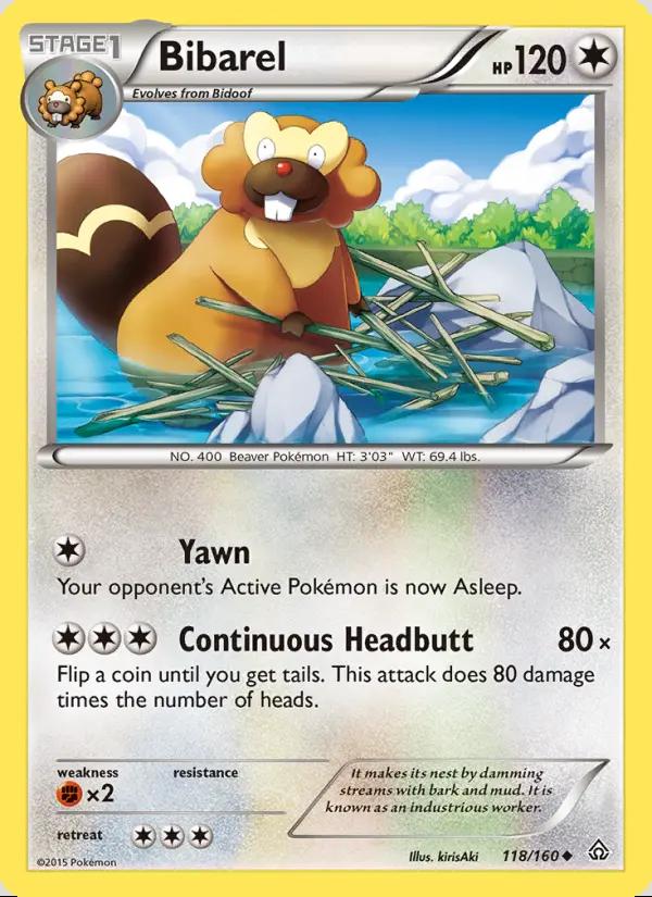 Image of Bibarel Primal Clash (PRC) #118