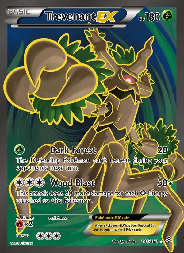 Image of Trevenant-EX Primal Clash (PRC) #145