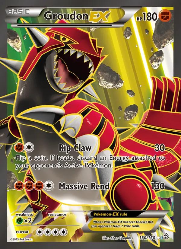 Image of Groudon-EX Primal Clash (PRC) #150