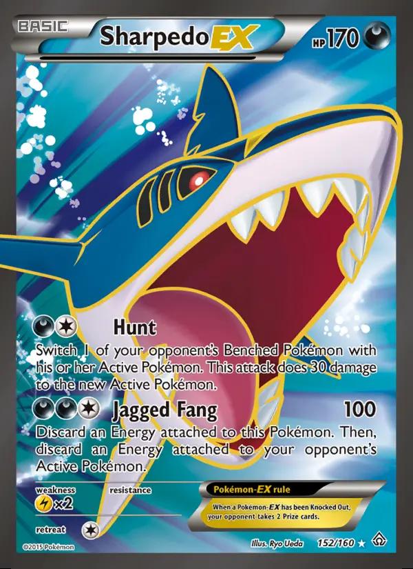Image of Sharpedo-EX Primal Clash (PRC) #152