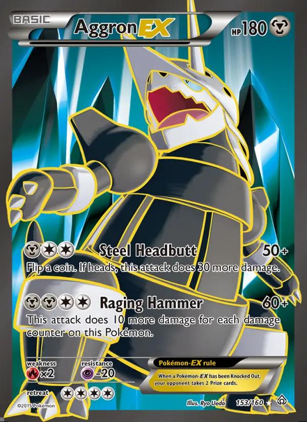 Image of Aggron-EX Primal Clash (PRC) #153