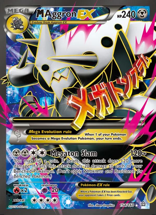 Image of M Aggron-EX Primal Clash (PRC) #154
