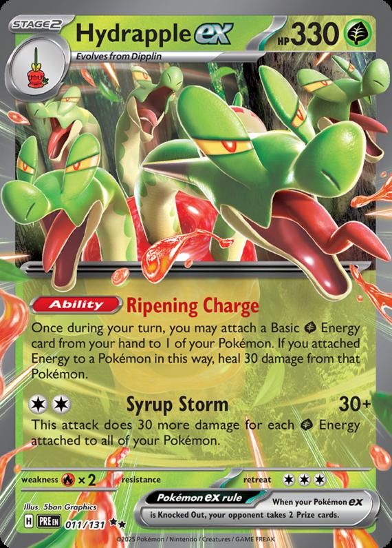 Image of Hydrapple ex Prismatic Evolutions (PRE) #011