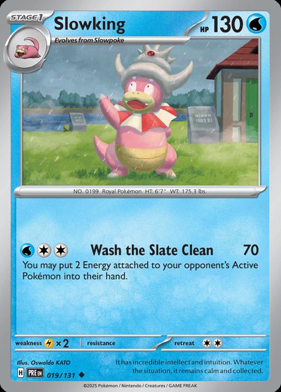 Image of Slowking Prismatic Evolutions (PRE) #019