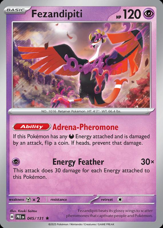 Image of Fezandipiti Prismatic Evolutions (PRE) #045