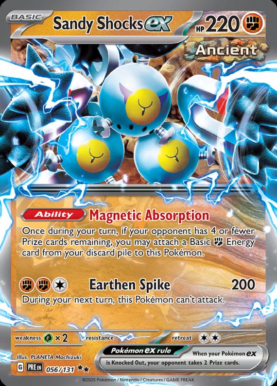 Image of Sandy Shocks ex Prismatic Evolutions (PRE) #056