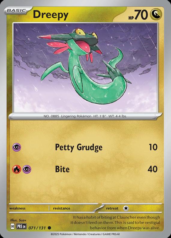Image of Dreepy Prismatic Evolutions (PRE) #071