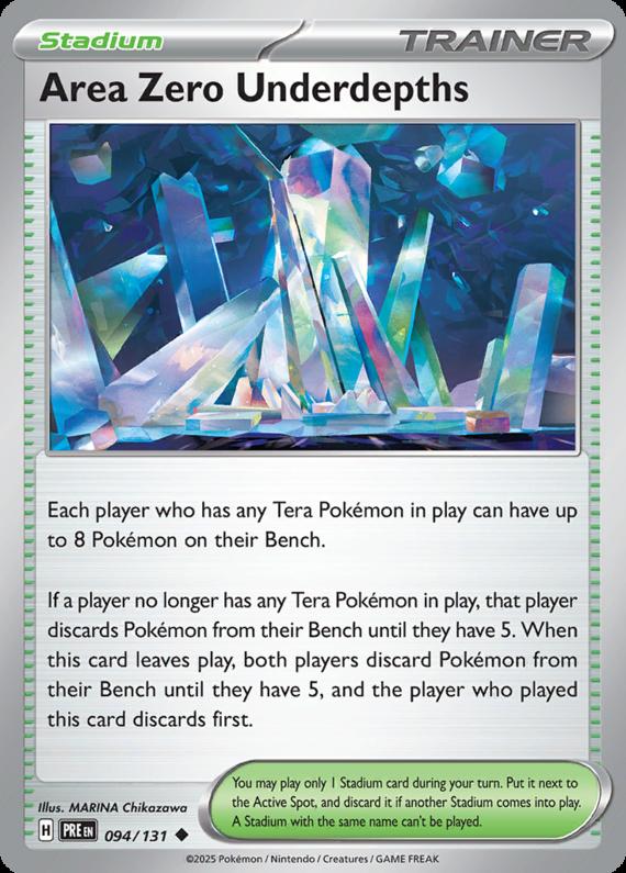 Image of Area Zero Underdepths Prismatic Evolutions (PRE) #094