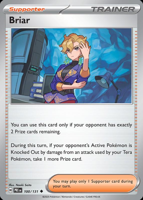 Image of Briar Prismatic Evolutions (PRE) #100