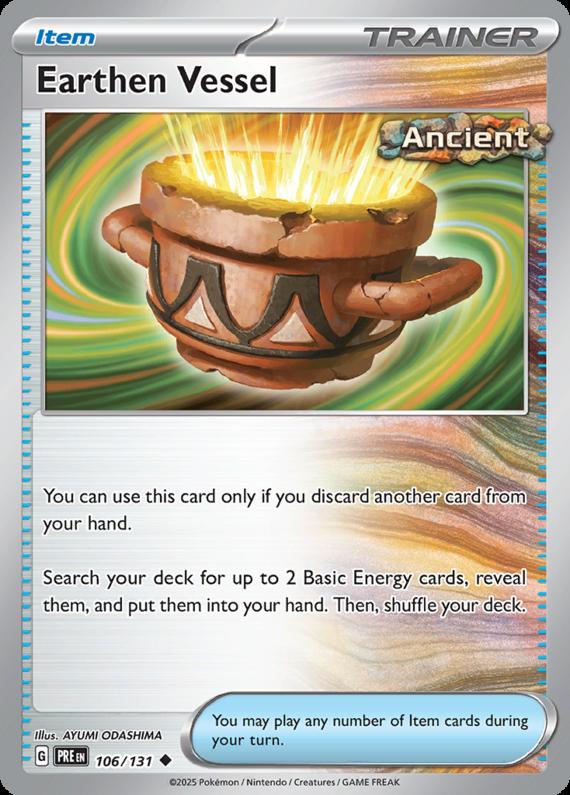Image of Earthen Vessel Prismatic Evolutions (PRE) #106