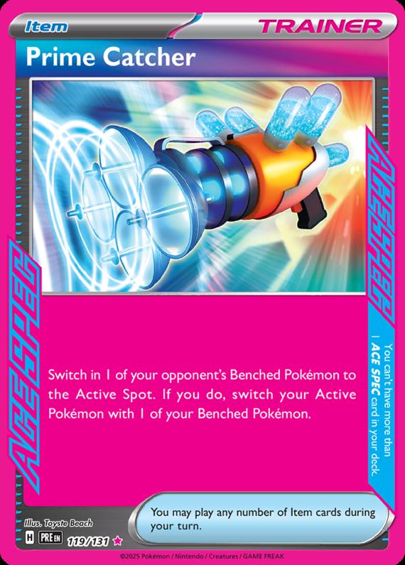 Image of Prime Catcher Prismatic Evolutions (PRE) #119