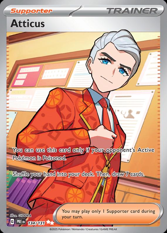 Image of Atticus Prismatic Evolutions (PRE) #134