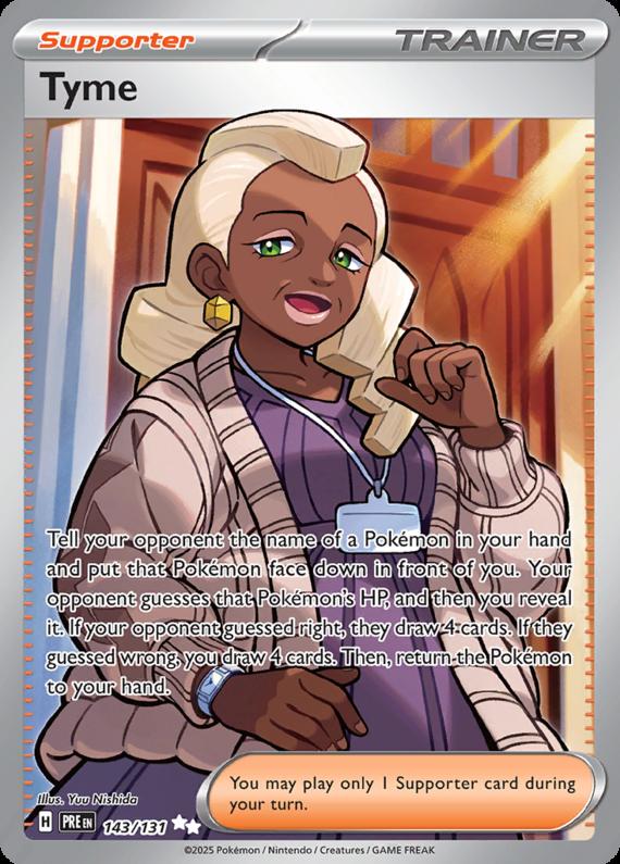 Image of Tyme Prismatic Evolutions (PRE) #143