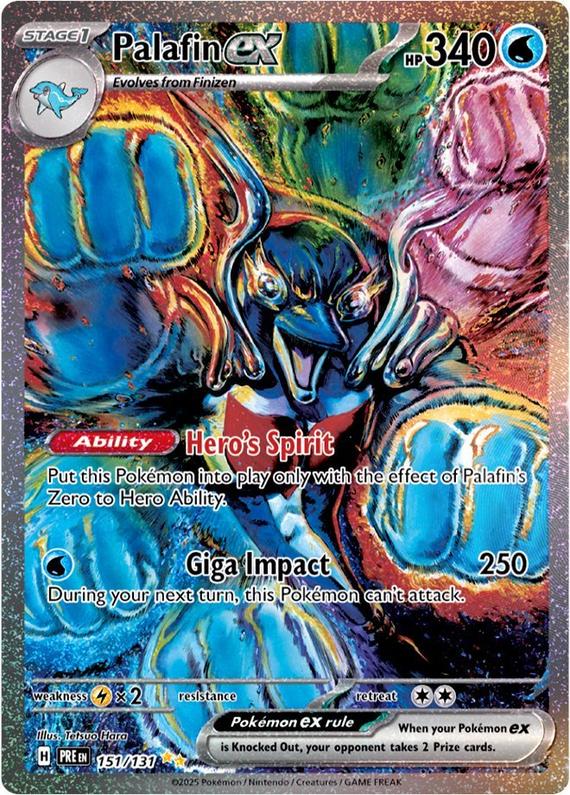 Image of Palafin ex Prismatic Evolutions (PRE) #151