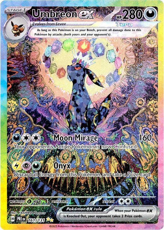 Image of Umbreon ex Prismatic Evolutions (PRE) #161