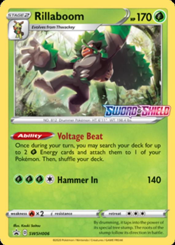 Image of Rillaboom Sword and Shield Promos #SWSH006