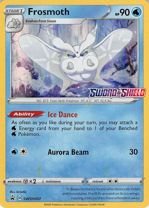 Image of Frosmoth Sword and Shield Promos #SWSH007