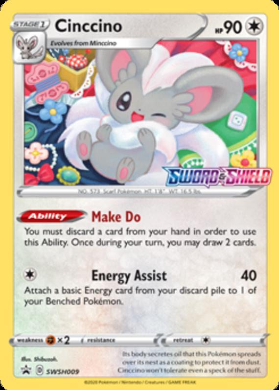 Image of Cinccino Sword and Shield Promos #SWSH009