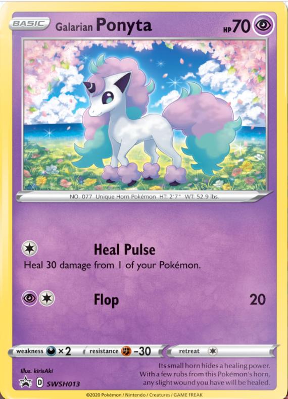Image of Galarian Ponyta Sword and Shield Promos #SWSH013
