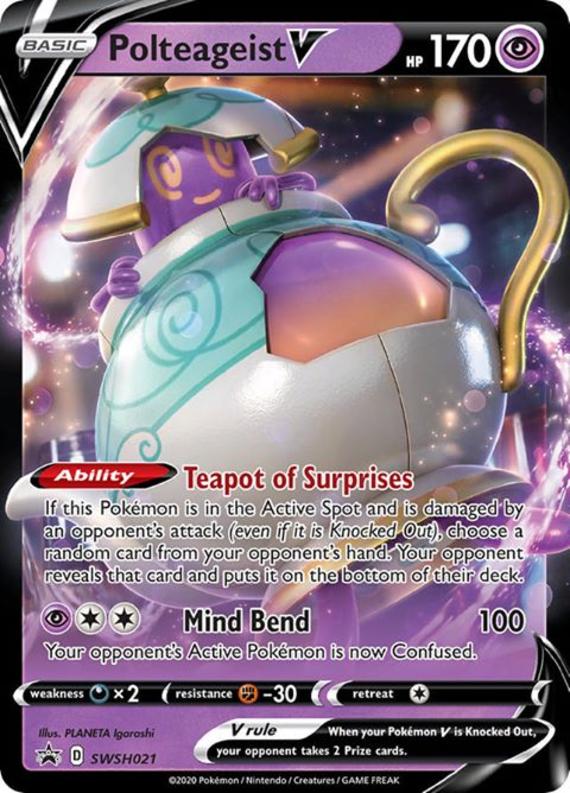 Image of Polteageist V Sword and Shield Promos #SWSH021