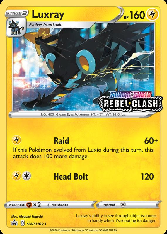 Image of Luxray Sword and Shield Promos #SWSH023