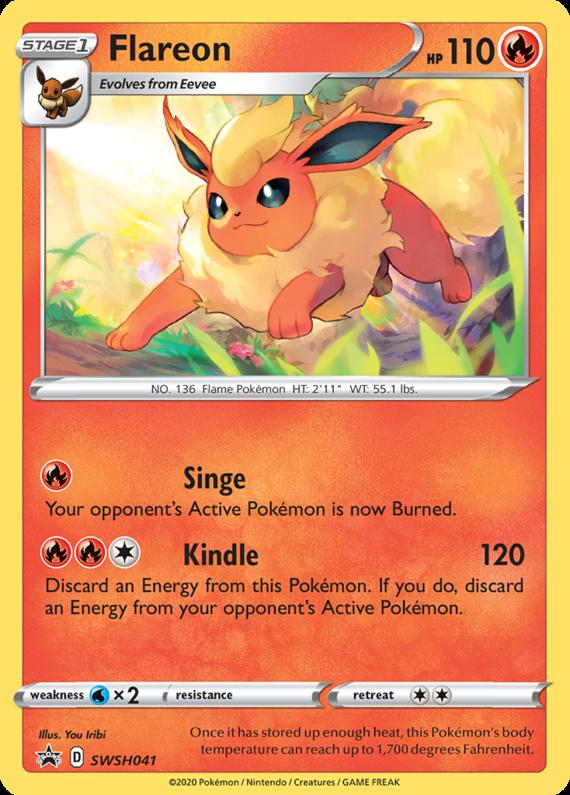 Image of Flareon Sword and Shield Promos #SWSH041