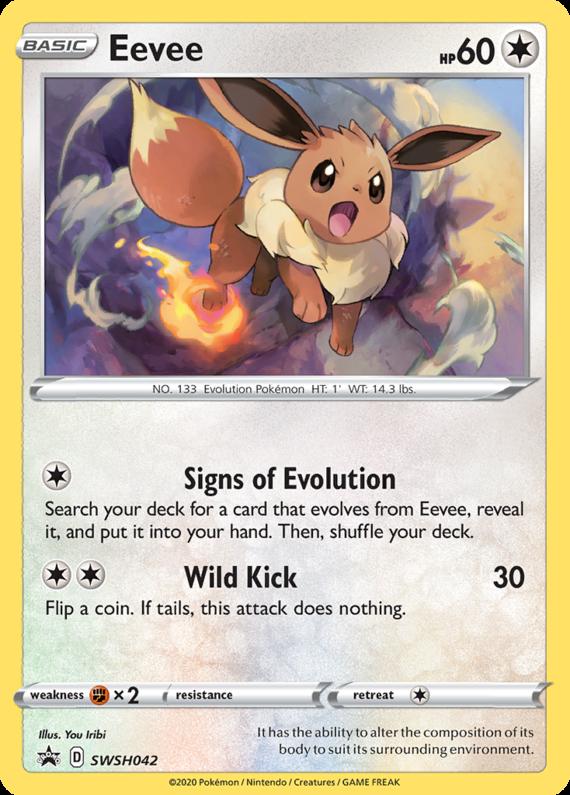Image of Eevee Sword and Shield Promos #SWSH042