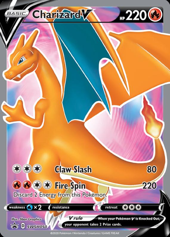 Image of Charizard V Sword and Shield Promos #SWSH050