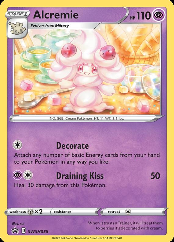 Image of Alcremie Sword and Shield Promos #SWSH058