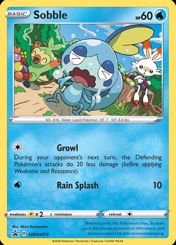 Image of Sobble Sword and Shield Promos #SWSH073