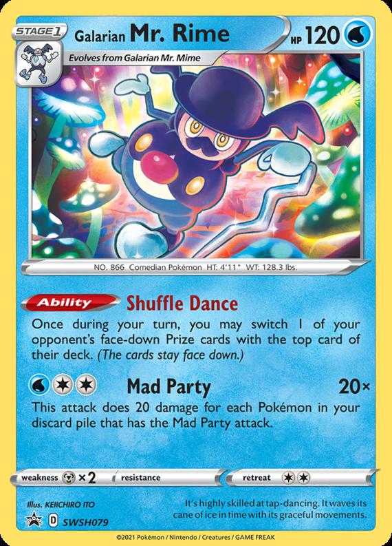 Image of Galarian Mr. Rime Sword and Shield Promos #SWSH079