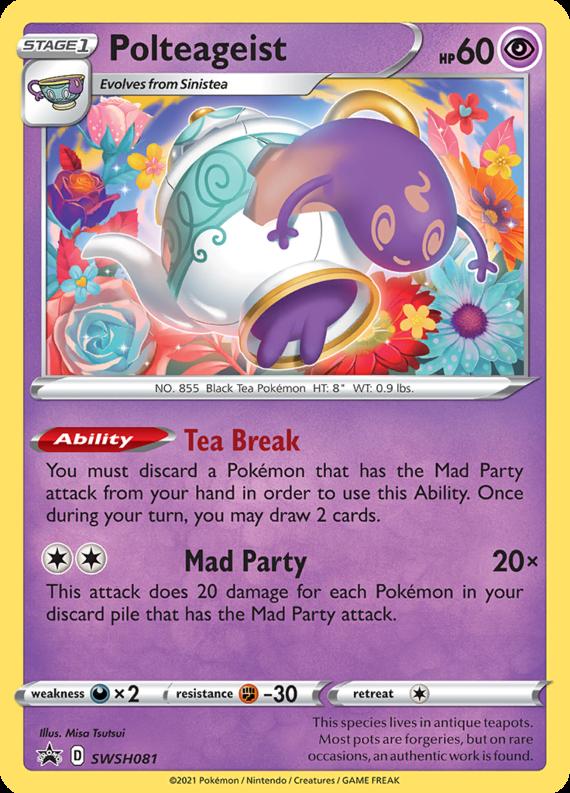 Image of Polteageist Sword and Shield Promos #SWSH081
