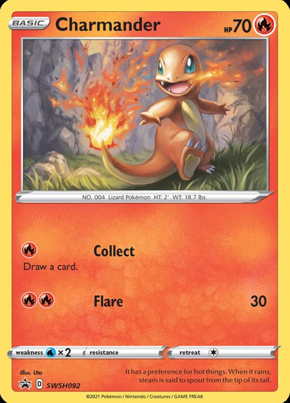 Image of Charmander Sword and Shield Promos #SWSH092