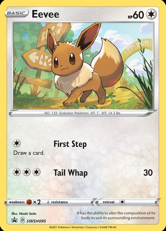Image of Eevee Sword and Shield Promos #SWSH095