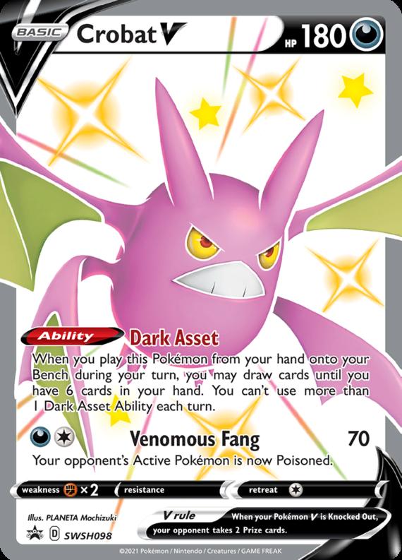 Image of Crobat V Sword and Shield Promos #SWSH098