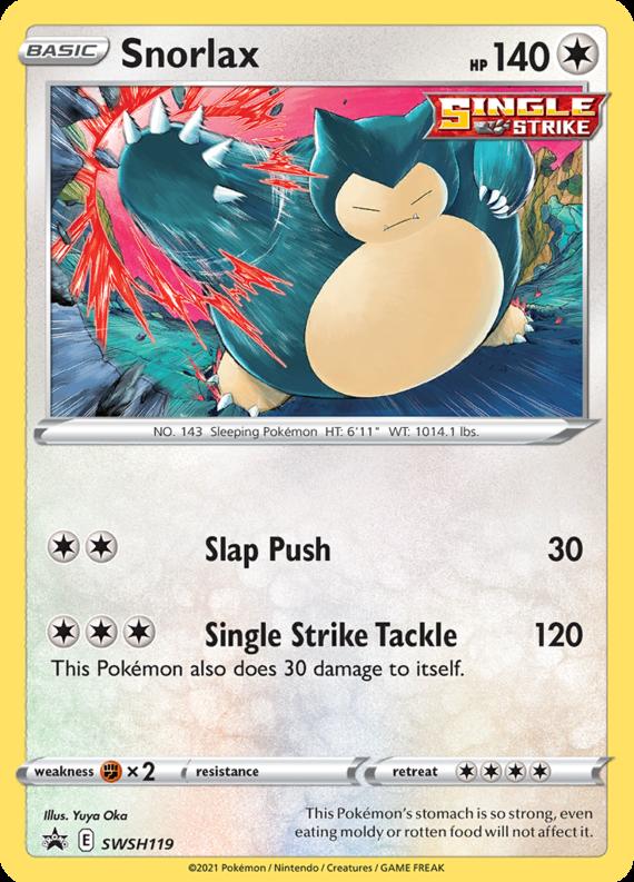 Image of Snorlax Sword and Shield Promos #SWSH119