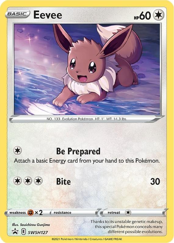 Image of Eevee Sword and Shield Promos #SWSH127