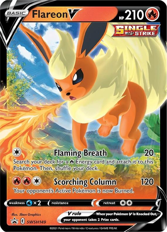 Image of Flareon V Sword and Shield Promos #SWSH149