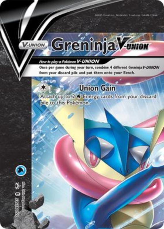 Image of Greninja V-UNION Sword and Shield Promos #SWSH155