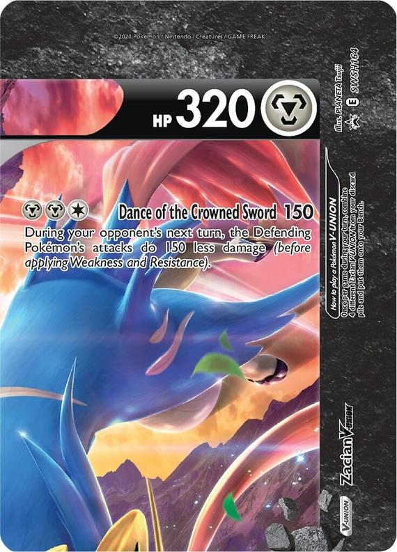 Image of Zacian V-UNION Sword and Shield Promos #SWSH164