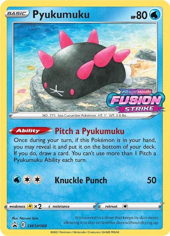 Image of Pyukumuku Sword and Shield Promos #SWSH169