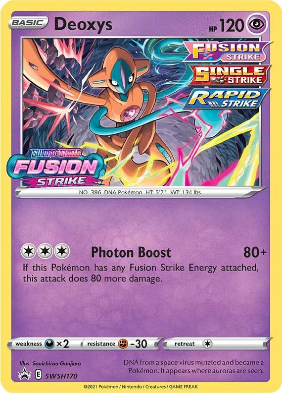 Image of Deoxys Sword and Shield Promos #SWSH170