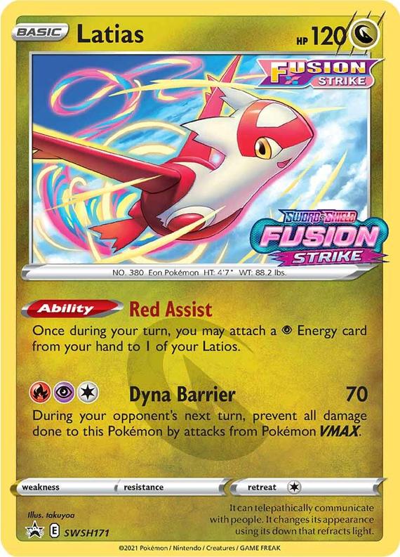 Image of Latias Sword and Shield Promos #SWSH171