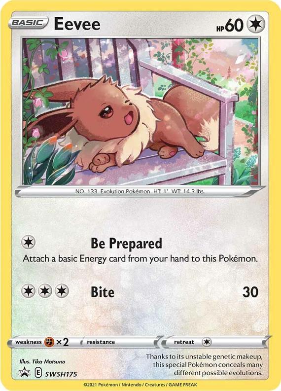 Image of Eevee Sword and Shield Promos #SWSH175